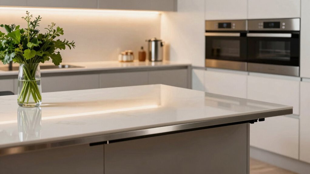 kitchen upgrade boosts entertainment