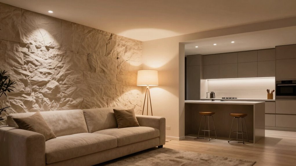 layered efficient lighting design