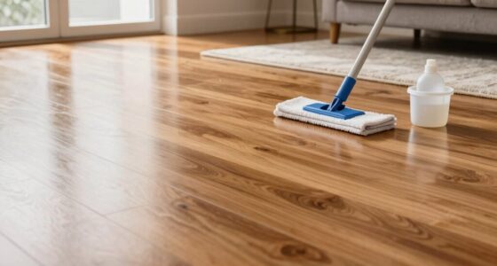 maintain hard floors regularly