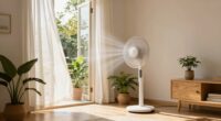 maximize airflow in sunny rooms