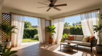 optimize outdoor space airflow