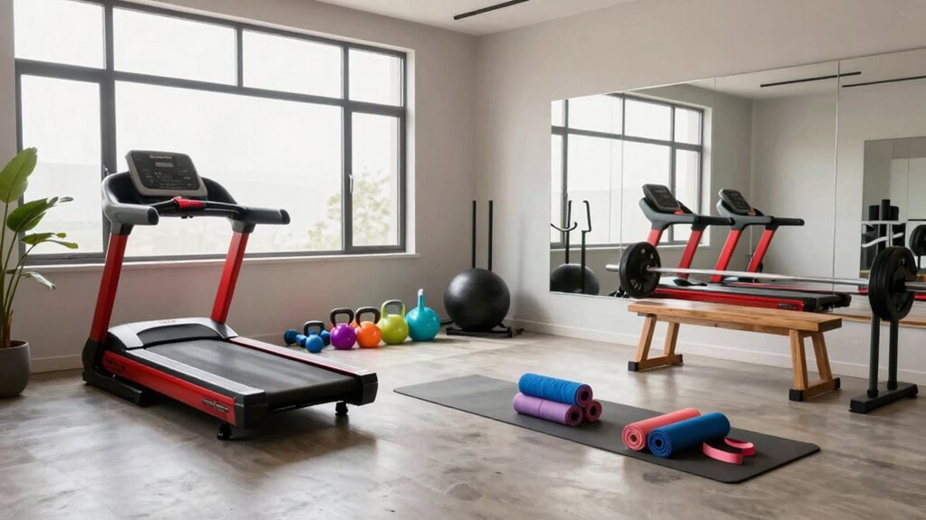 optimize space for versatile workouts