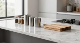 organized clutter free kitchen space