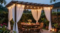 outdoor fireplace extends season