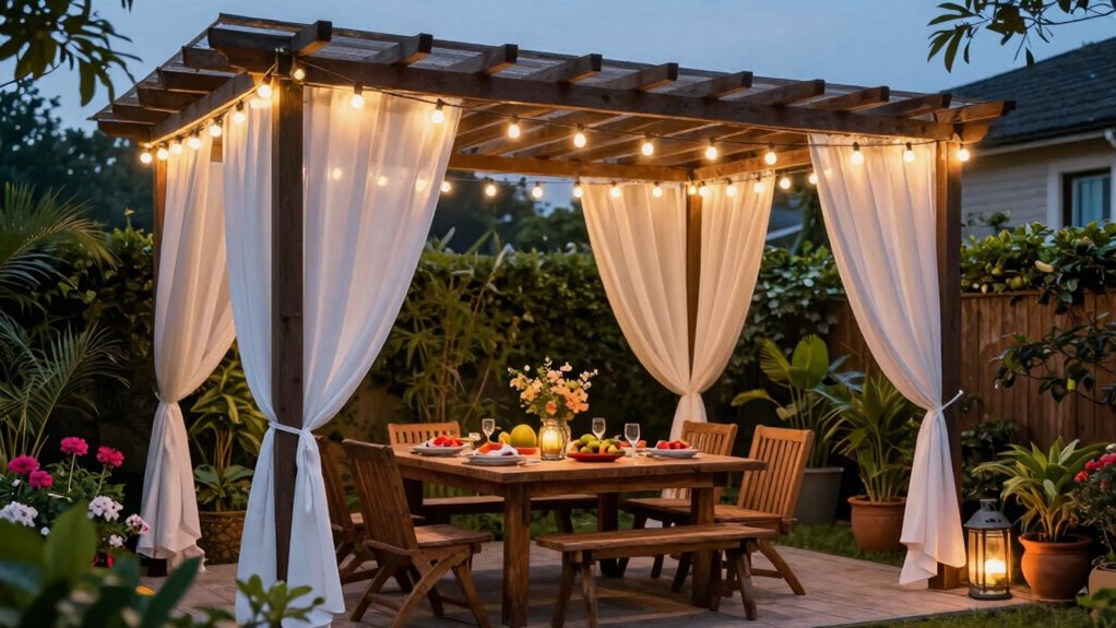 outdoor fireplace extends season