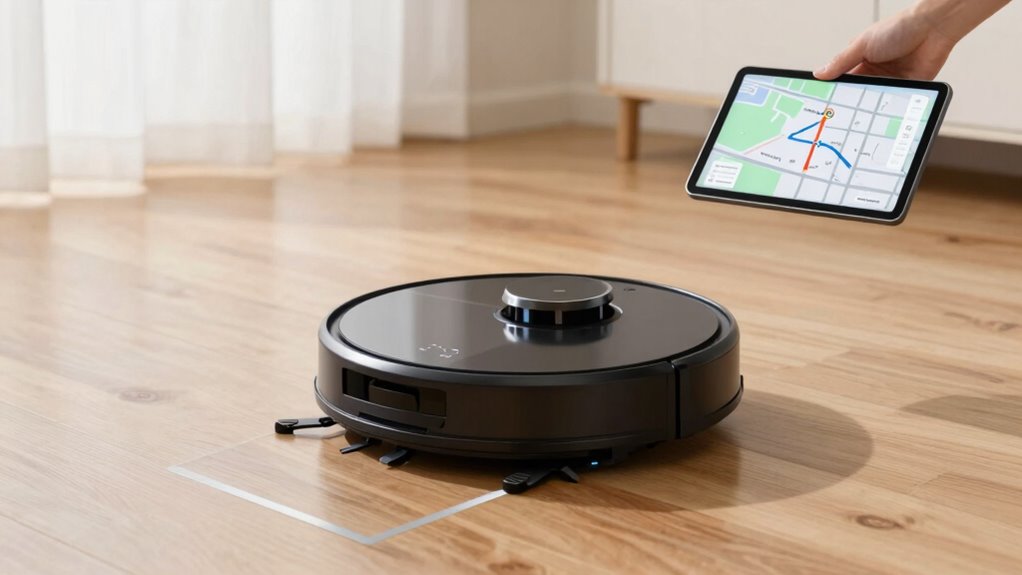 precise sensor driven cleaning navigation