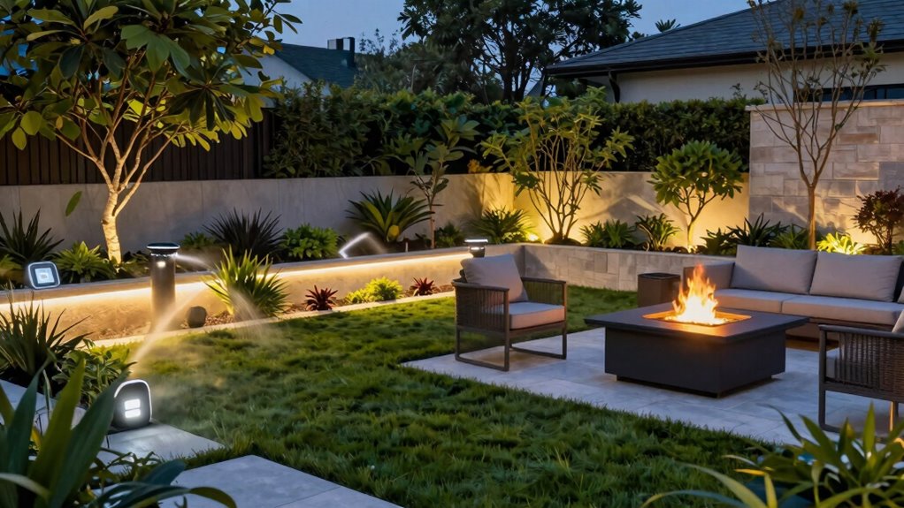 smart outdoor living integration