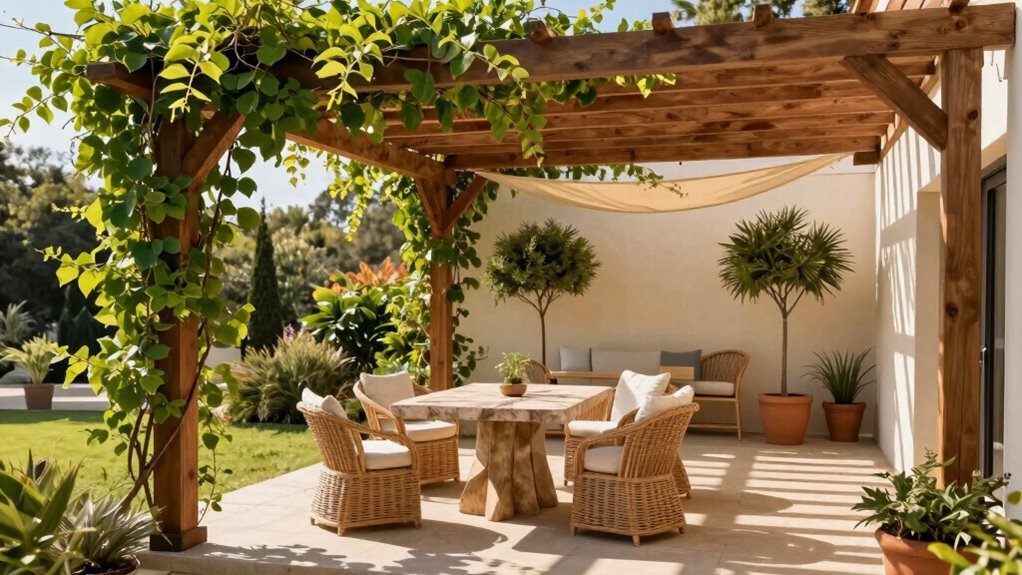 strategic shade and lighting