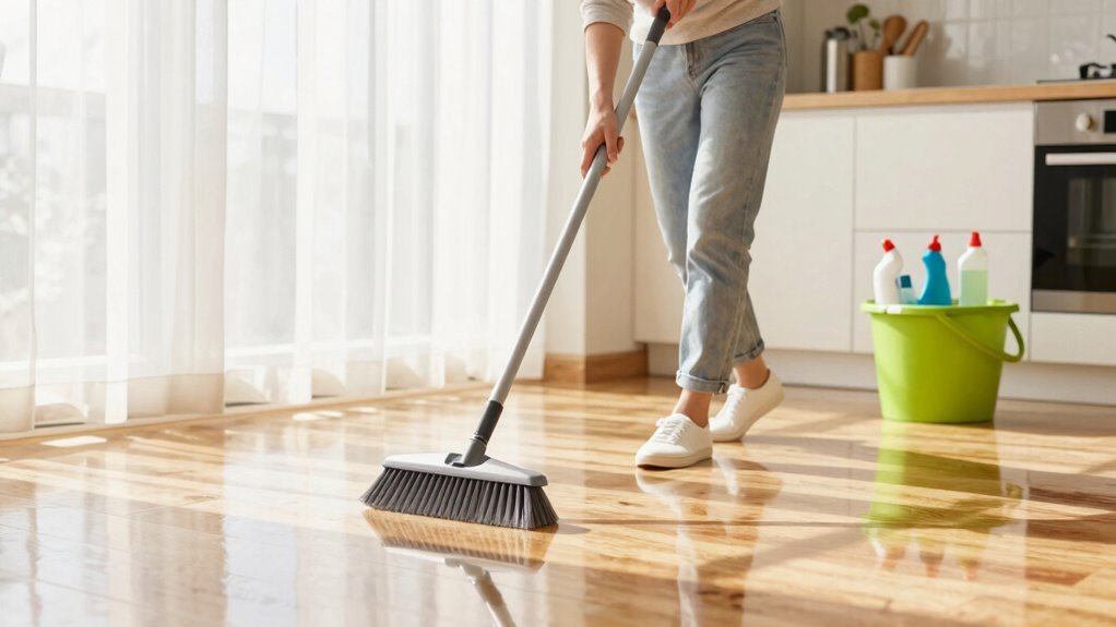 summer floor cleaning plan
