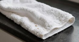 towel absorption decrease explanation