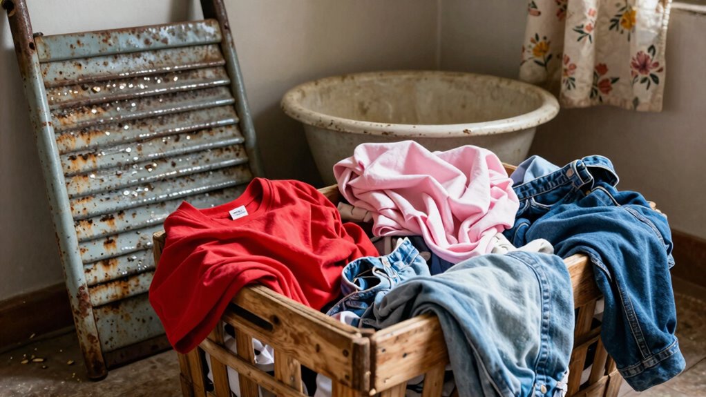 traditional laundry sorting methods