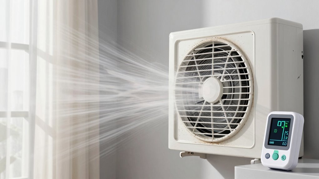 uneven airflow and temperature