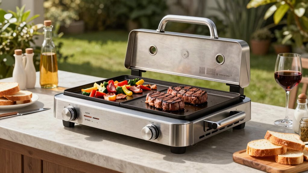 versatile outdoor cooking station