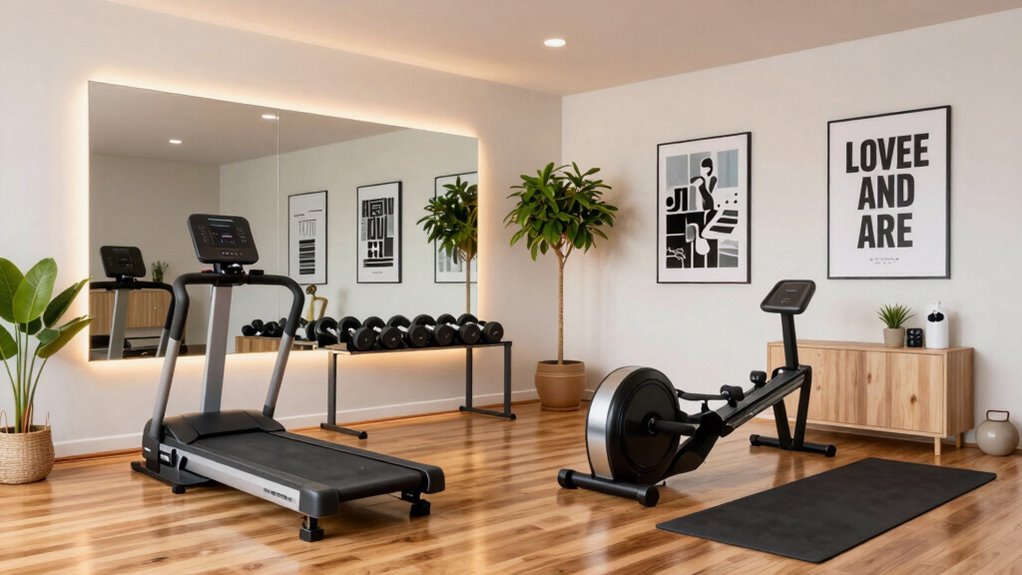 versatile tech enabled fitness space
