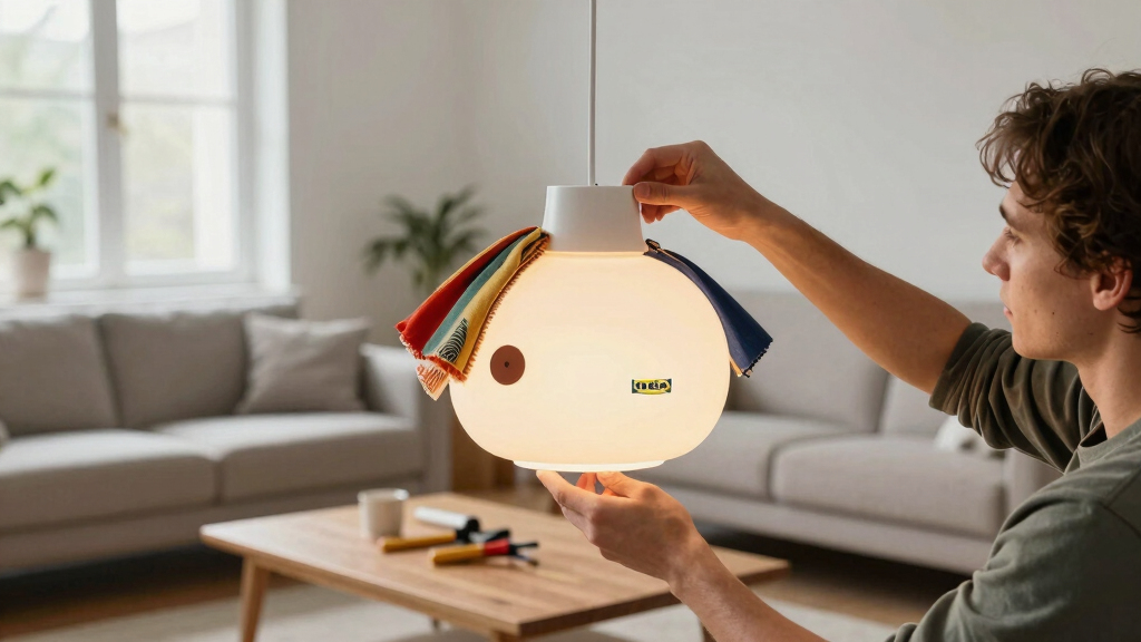 A $67 IKEA Hack Made This “Boob Light” Feel Less Builder-Grad