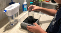A junior high school student from Warrenton, Virginia, built a water filter in her garage that removes 95.5% of microplastics from drinking water.