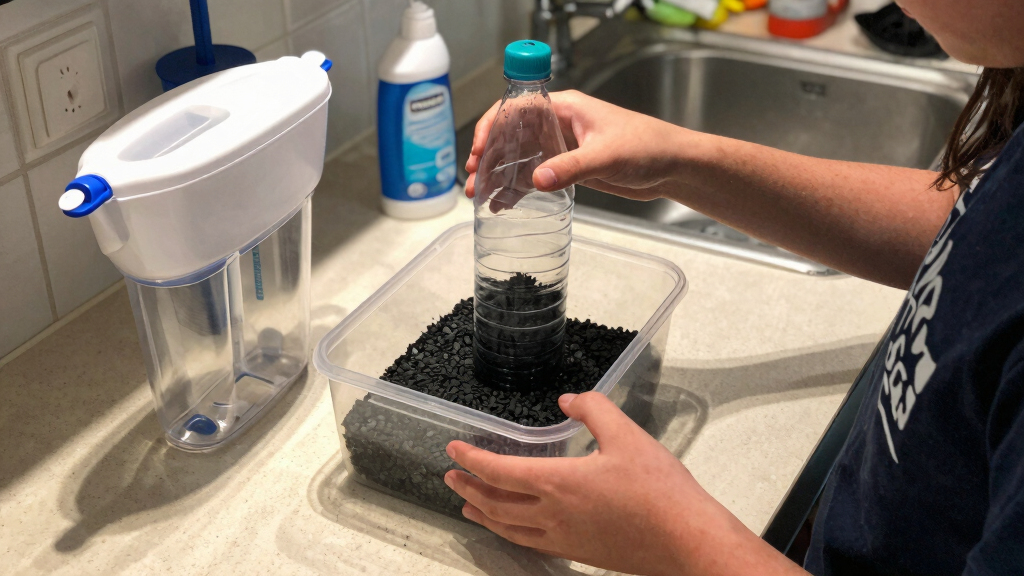 A junior high school student from Warrenton, Virginia, built a water filter in her garage that removes 95.5% of microplastics from drinking water.