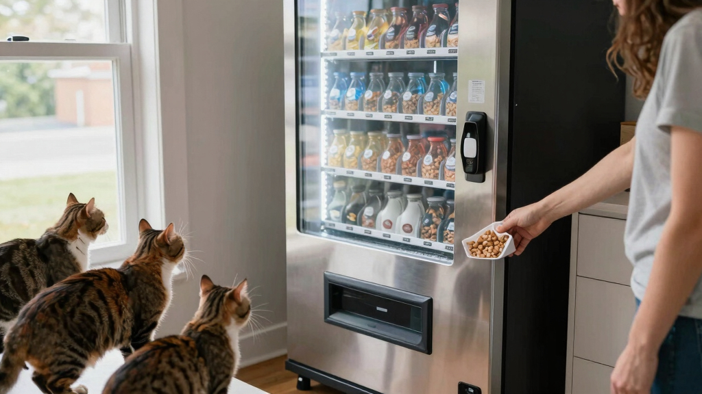 After Turkey introduced vending machines for stray cats, some seagulls started imitating cat sounds too