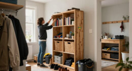 This IKEA BILLY Hack Fixed a Cluttered Entryway for Just $130