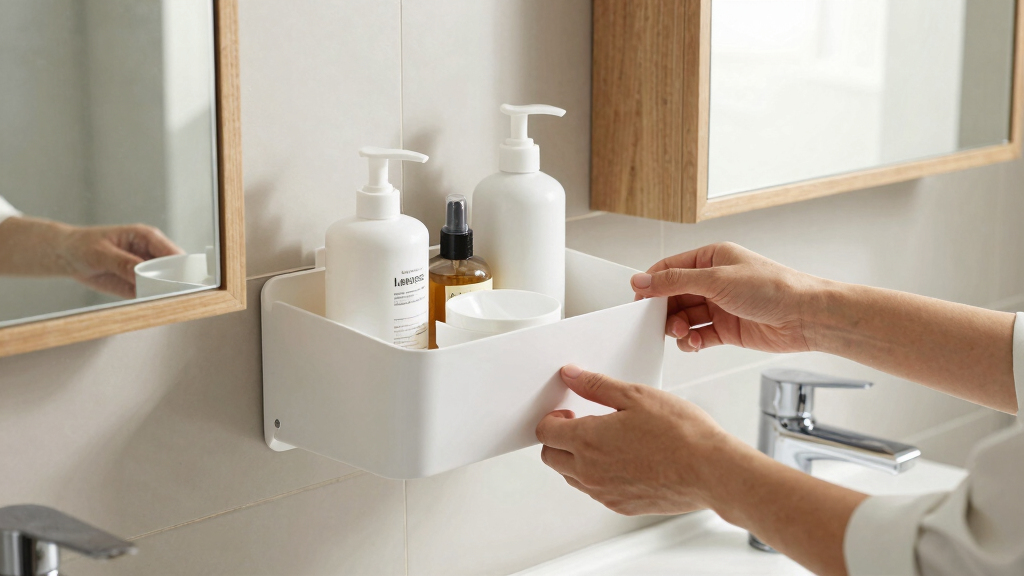 14 Best No-Drill Bathroom Storage in 2026