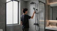 A 2010 Basement Bathroom Got a Calm and Modern Shower Redo