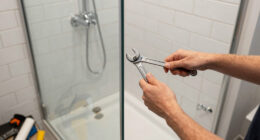 A 2010 Basement Bathroom Got a Calm and Modern Shower Redo