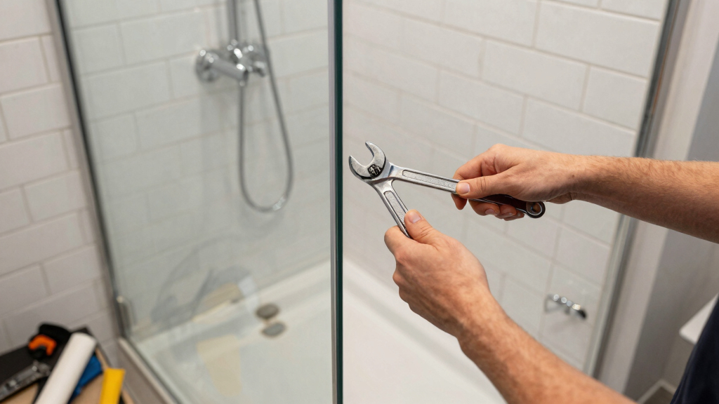 A 2010 Basement Bathroom Got a Calm and Modern Shower Redo