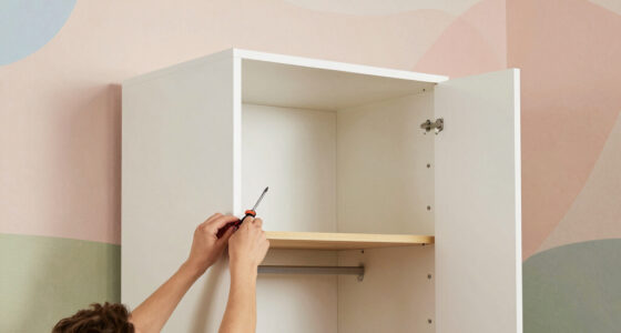 An IKEA PAX DIY and a Dreamy Mural Transformed this Tiny Bedroom