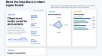 Client asset intake portal for accountants