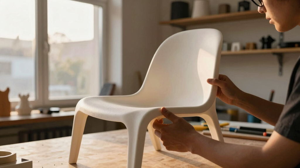 hand-bent after 3D printing, oberdoerfer & krebs’ seating rethinks digital fabrication