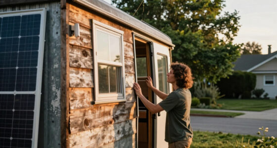 He Turned an Old Cargo Van into a 2-Story Tiny House!