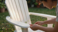 How the clean plastic adirondack chairs with “mold”?