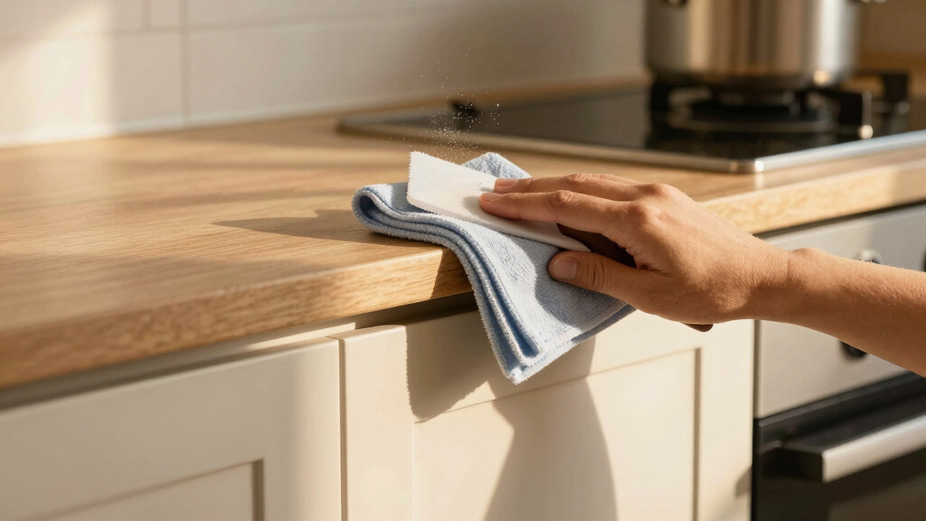 Pro tip: use these to clean the sticky dust off the top of kitchen cabinets