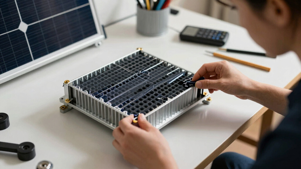 Solar module cooling tech based on perforated fins