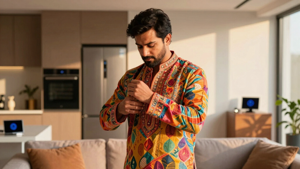 taarini anand on creating whimsical menswear inspired by indian art and culture