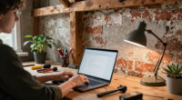 This DIYer Transformed a Crumbling 1940s Shed Into a Dream Home Office