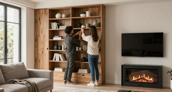 This Living Room’s Fireplace Now Has a Dream Built-In Thanks to an IKEA BILLY Hack