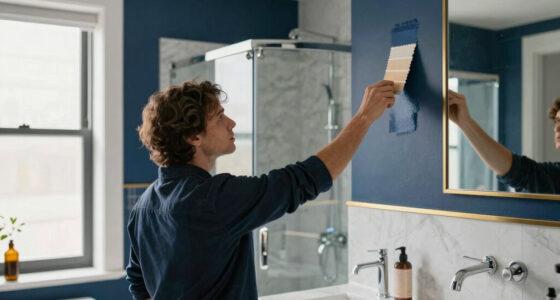 A Color Consultant Turned a Bedroom Into a Bold Bathroom
