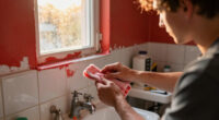A Dingy Bathroom Gets A Bright, Farmhouse Redo In 5 Days For Only $800