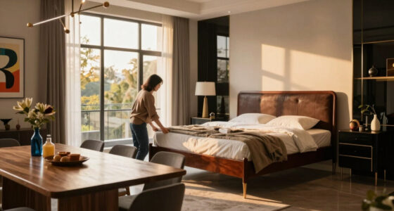 A Murphy Bed Turned a Dining Room Into an Art Deco Multi-Functional Space