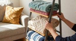 Aldi's Best-Selling Blanket Storage Ladder Is Finally Back