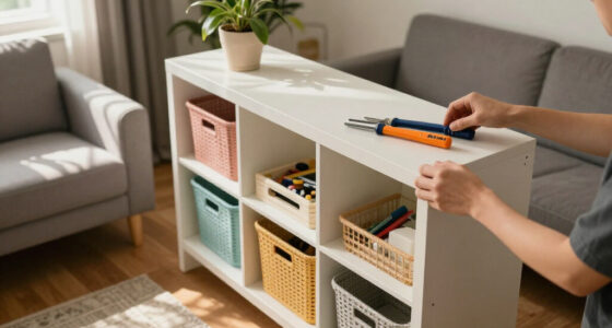 I Created A Pretty IKEA BILLY Hack That Seriously Cuts Clutter