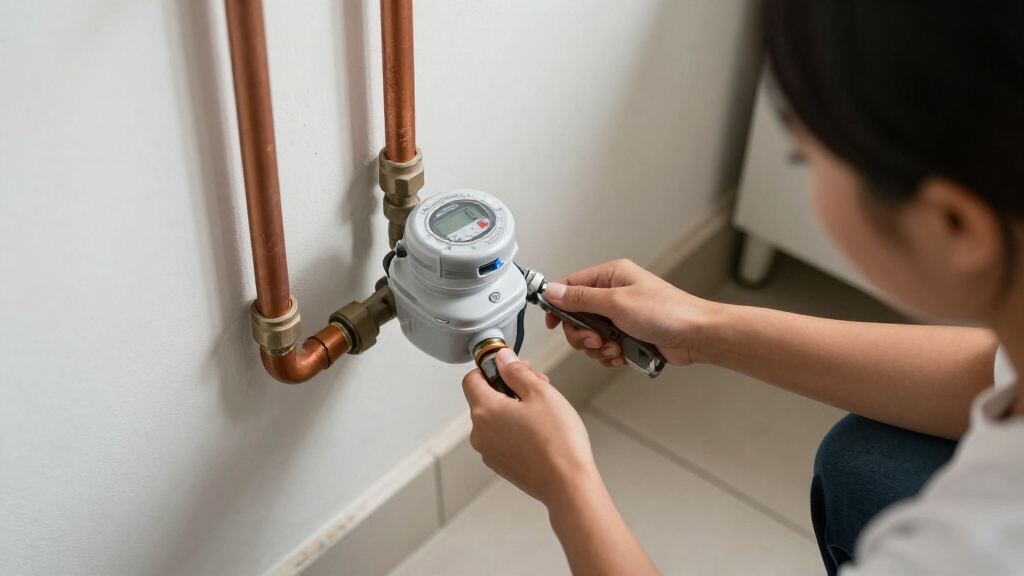 Manila Water Installs Individual Water Meters For Mandaluyong Households - Inquirer.net