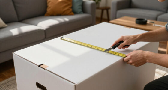They Made A Blank-Box Living Room Look Custom Without Hiring A Carpenter