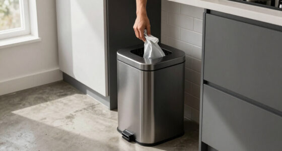 12 Best Stylish Trash Cans for Small Spaces in 2026