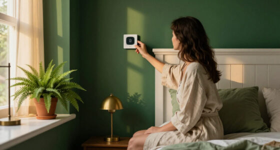 A Bright White Bedroom Is Now A Green Cocoon “Inspired By The Forest”