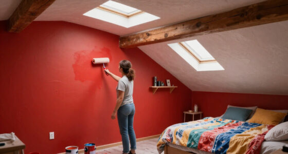 A Plain Attic Bedroom Is Now A “Little Jewel Box” After A Colorful Redo