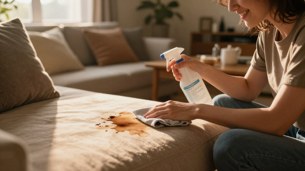 I Almost Gave Up On These Set-In Couch Stains — Until I Tried These Expert Tips