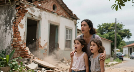 Mansion Collapse In Cosme Velho Injures Mother And Daughter