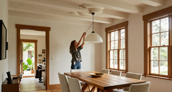 A Dropped Ceiling Became This 100-Year-Old Dining Room’s Best Feature